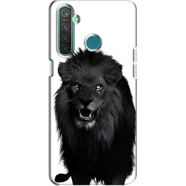Чехол с принтом «Черный ЛЕВ» для Realme 5 Pro