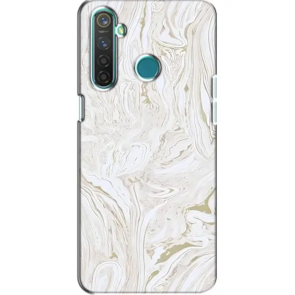 Чохол з принтом «Білий мрамор» для Realme 5 Pro Чохол з принтом «Білий мрамор» для Realme 5 Pro