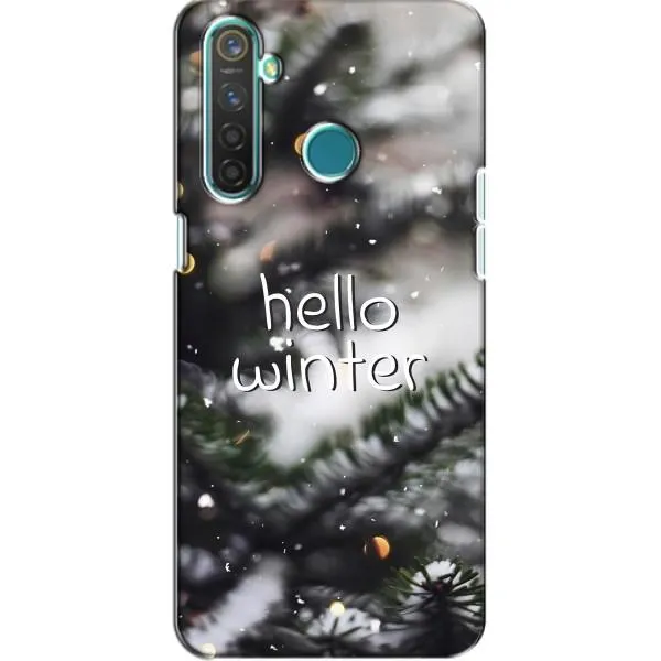 Чехол с принтом «Hello winter» для Realme 5 Pro Чехол с принтом «Hello winter» для Realme 5 Pro