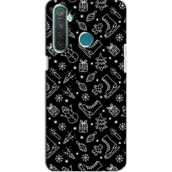 Чехол с принтом «Новогодний фон» для Realme 5 Pro Чехол с принтом «Новогодний фон» для Realme 5 Pro