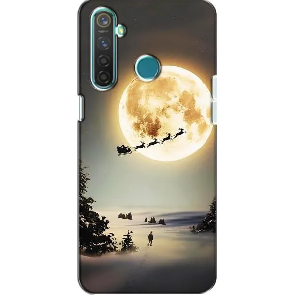 Чехол с принтом «Санта на луне» для Realme 5 Pro Чехол с принтом «Санта на луне» для Realme 5 Pro