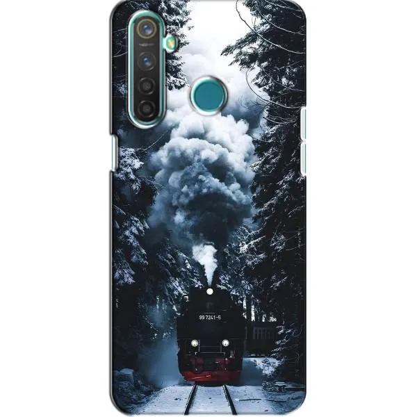 Чехол с принтом «Зимний поезд» для Realme 5 Pro Чехол с принтом «Зимний поезд» для Realme 5 Pro
