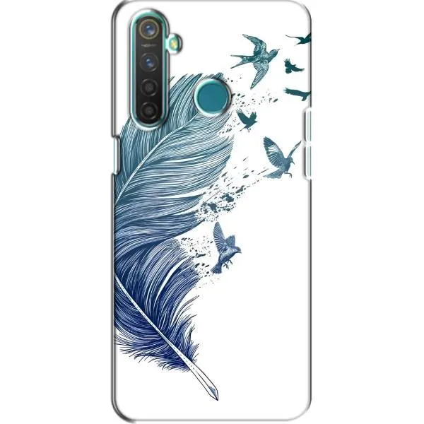 Чехол с принтом «Перышко» для Realme 5