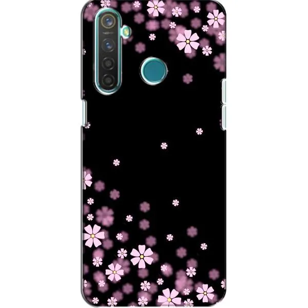 Чехол с принтом «Цветочки маленькие» для Realme 5