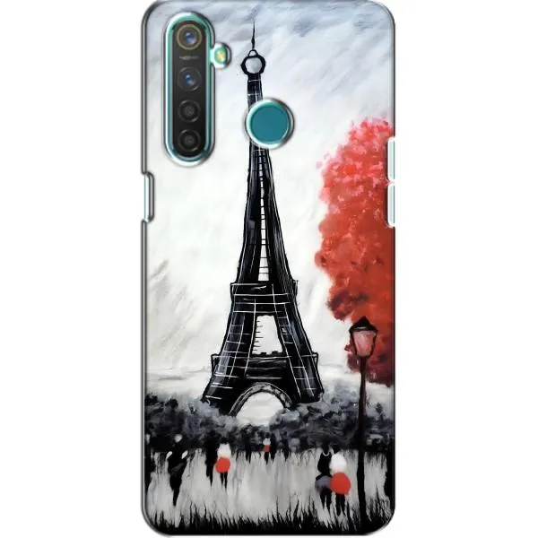 Чохол з принтом «Вежа в Парижі» для Realme 5