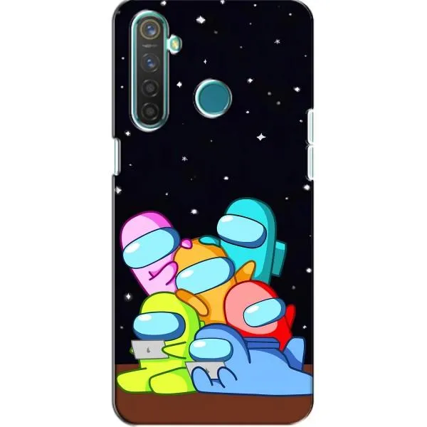 Чехол с принтом «Скины в космосе» для Realme 5