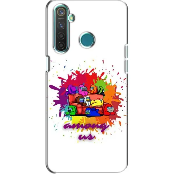 Чехол с принтом «Яркий АмонгАс» для Realme 5