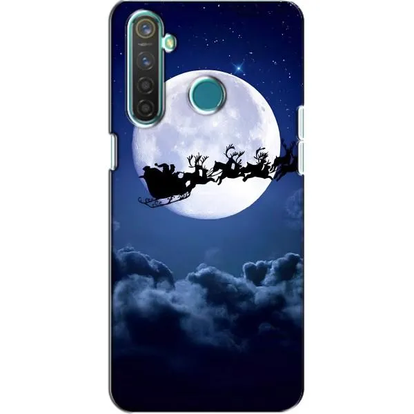 Чехол с принтом «Санта - луна» для Realme 5 Чехол с принтом «Санта - луна» для Realme 5