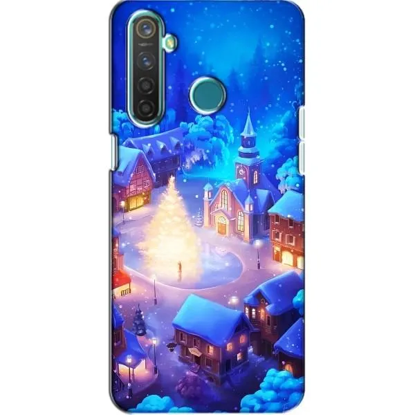 Чехол с принтом «Рождественский город» для Realme 5