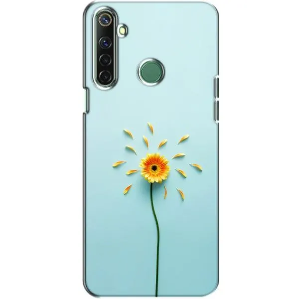 Чохол з принтом «Жовта квітка» для Realme 6i