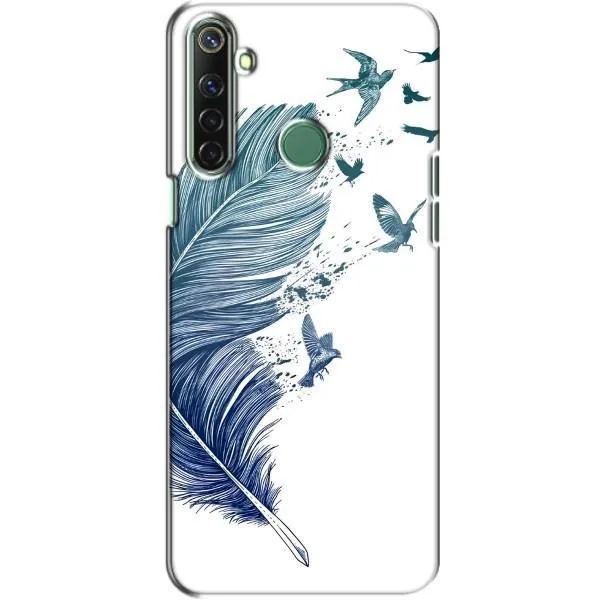 Чехол с принтом «Перышко» для Realme 6i