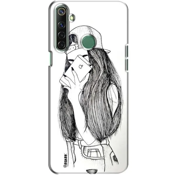 Чехол с принтом «Фото девочки» для Realme 6i