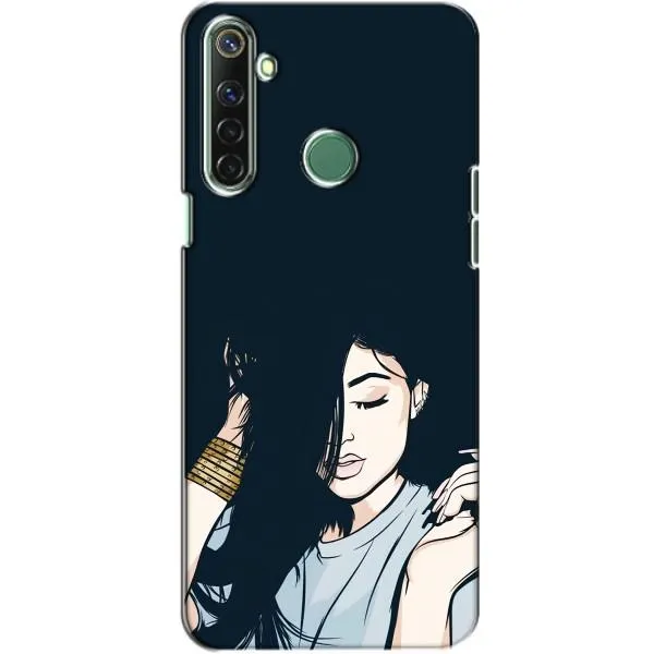Чехол с принтом «Красивая девочка» для Realme 6i
