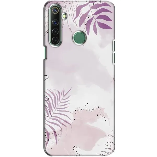 Чехол с принтом «Фиолетовые листья» для Realme 6i
