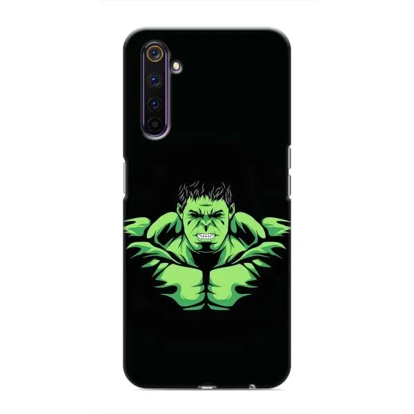 Чохол з принтом «Зелений Халк» для Realme 6 Pro