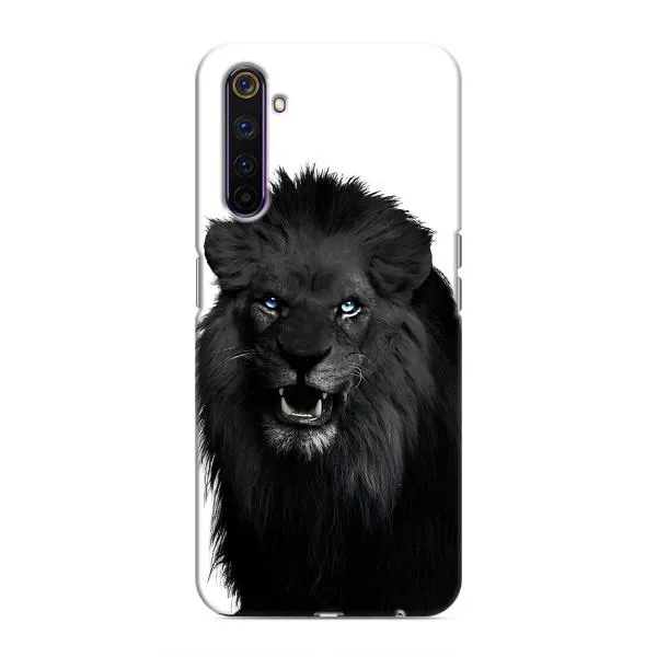 Чехол с принтом «Черный ЛЕВ» для Realme 6 Pro