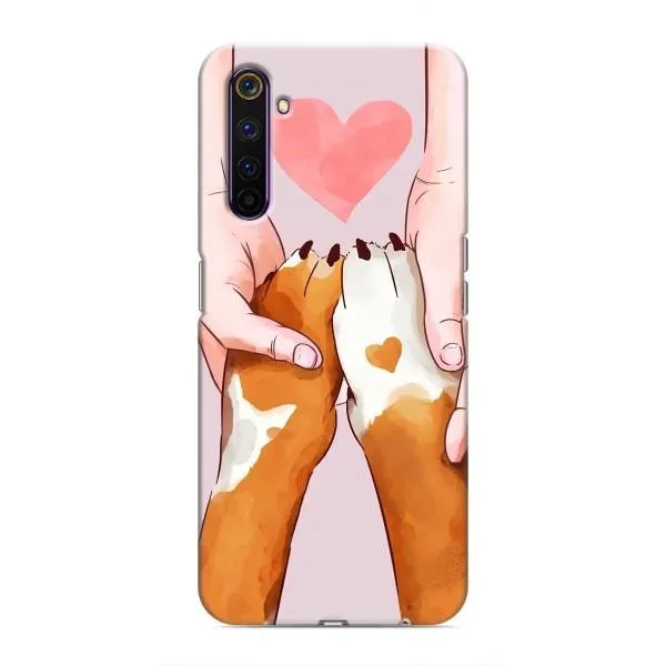 Чехол с принтом «Любовь к собакам» для Realme 6 Pro