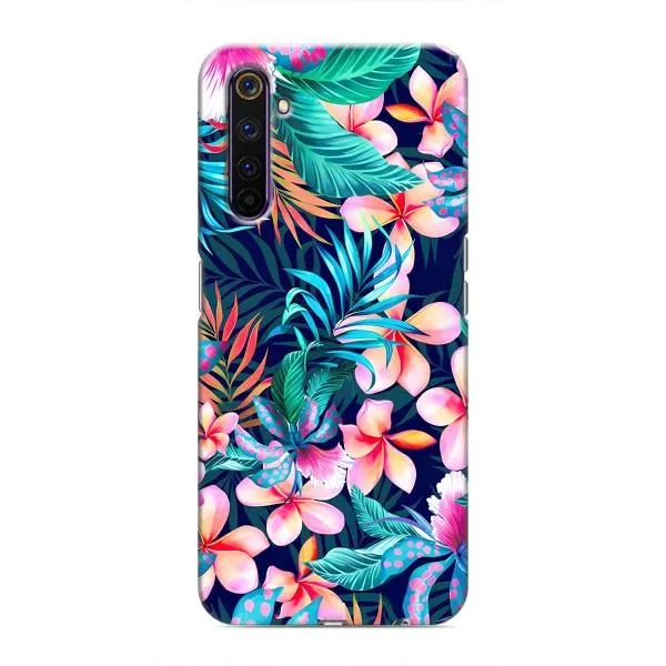 Чехол с принтом «Красочные цветы» для Realme 6 Pro Чехол с принтом «Красочные цветы» для Realme 6 Pro