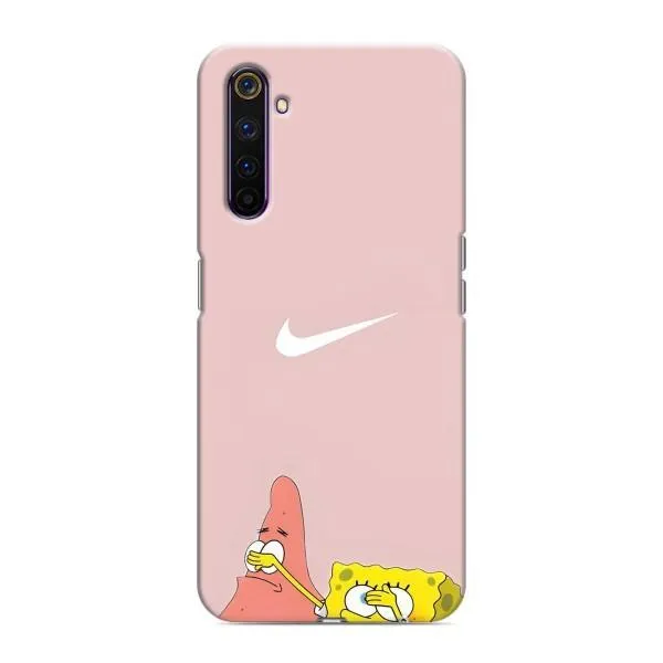 Чохол з принтом «Патрік і Губка» для Realme 6 Pro