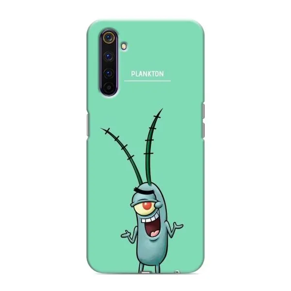 Чохол з принтом «Персонаж Планктон» для Realme 6 Pro