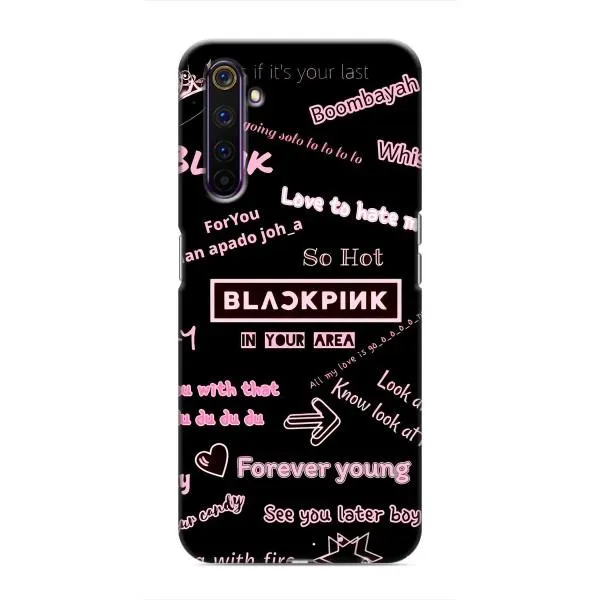 Чехол с принтом «BLACKPINK» для Realme 6 Pro