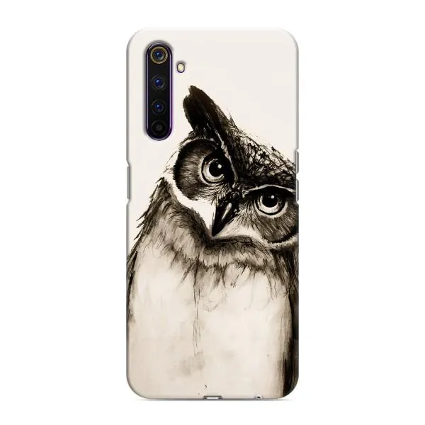 Чехол с принтом «Сова» для Realme 6 Pro