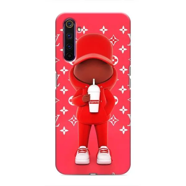 Чехол с принтом «Модный стиль» для Realme 6 Pro
