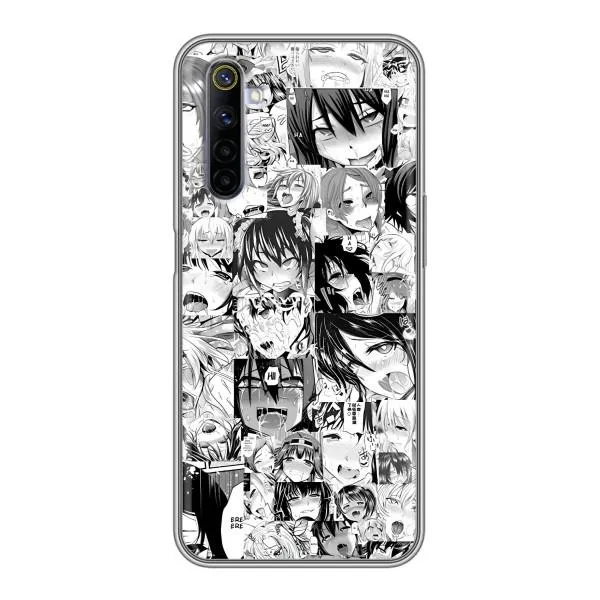 Чехол с принтом «Ahegao manga» для Realme 6