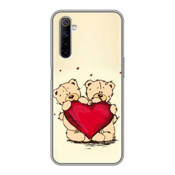 Чехол с принтом «Медвежонки» для Realme 6 Чехол с принтом «Медвежонки» для Realme 6