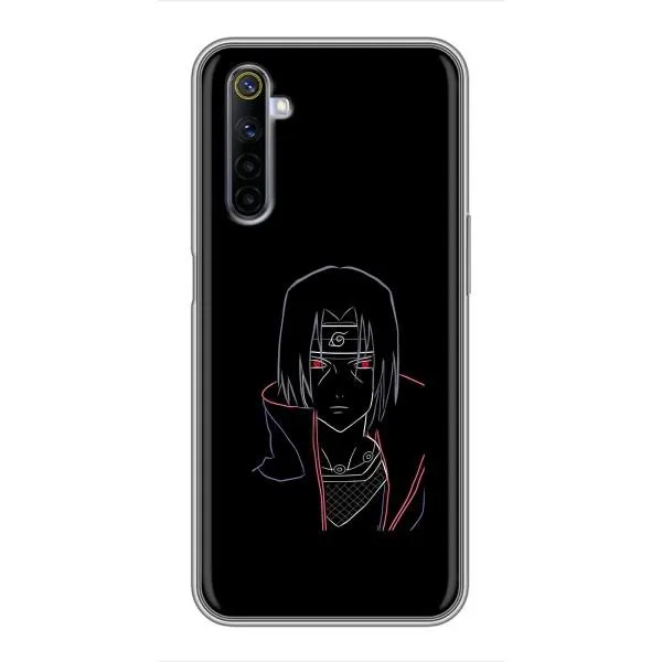 Чехол с принтом «силуэт Итачи» для Realme 6