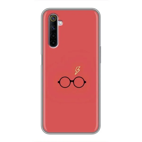 Чехол с принтом «шрам и очки» для Realme 6