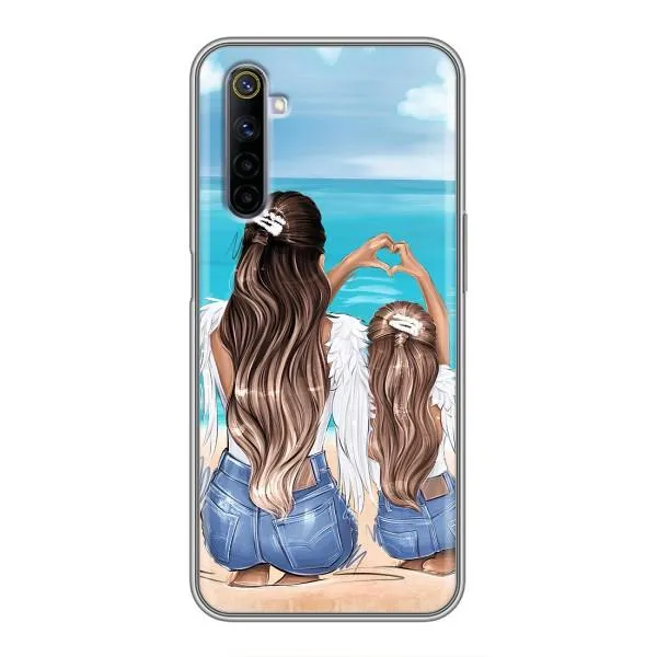 Чехол с принтом «Мама с доченькой» для Realme 6