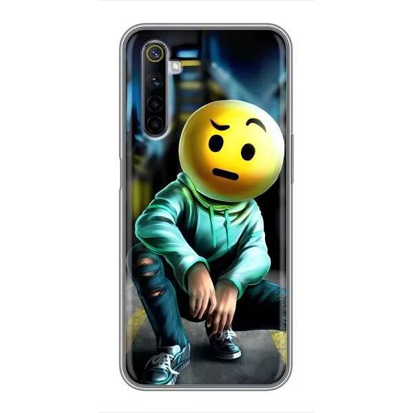 Чохол з принтом «Хлопець смайл» для Realme 6