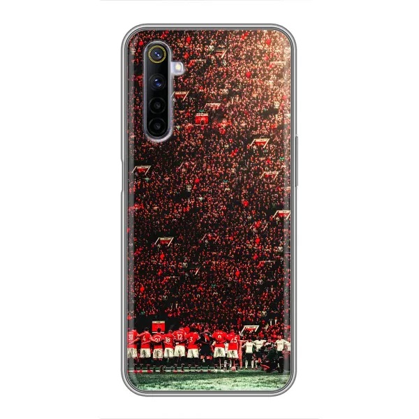 Чехол с принтом «фанаты Манчестер Юнайтед» для Realme 6 Чехол с принтом «фанаты Манчестер Юнайтед» для Realme 6