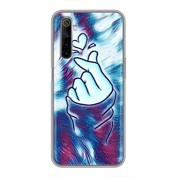 Чехол с принтом «Радужное сердце» для Realme 6