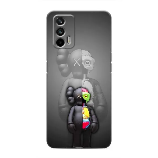 Чохол з принтом «Тіло Bearbrick» для Realme 7 Pro
