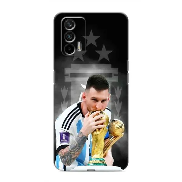 Чохол з принтом «Мессі Чемпіон» для Realme 7 Pro