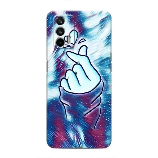 Чехол с принтом «Радужное сердце» для Realme 7 Pro