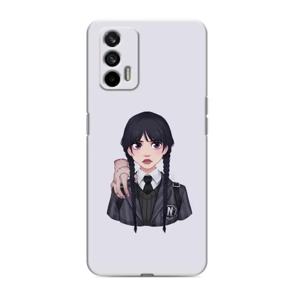Чехол с принтом «Уэнздей и Вещь» для Realme 7 Pro