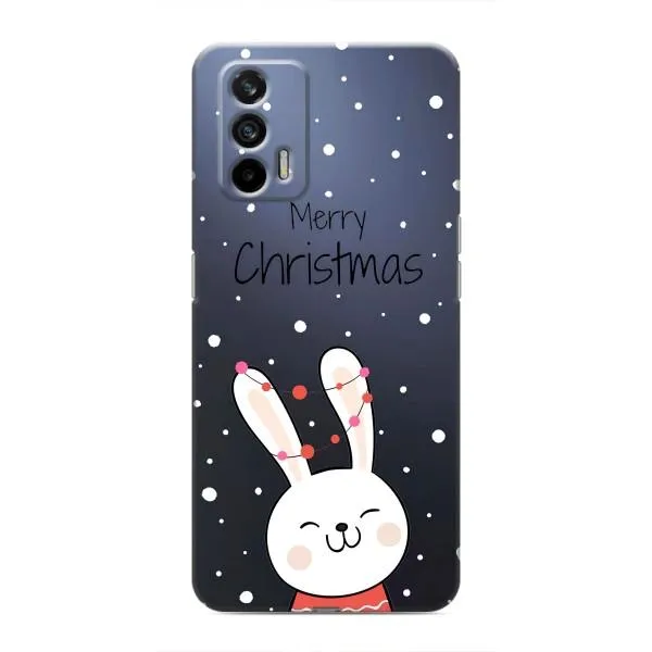 Чехол с принтом «Рождественский заяц» для Realme 7 Pro