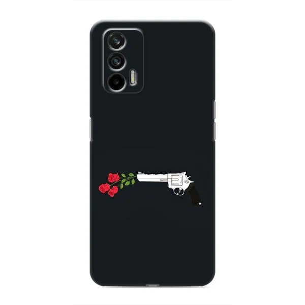 Чехол с принтом «Неожиданные цветы» для Realme 7