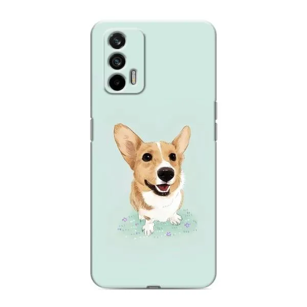 Чехол с принтом «Корги» для Realme 7 Чехол с принтом «Корги» для Realme 7