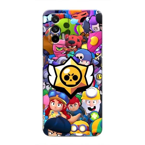 Чохол з принтом «Лого Brawl Stars» для Realme 7