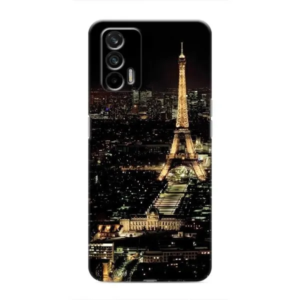 Чехол с принтом «Ночной Париж» для Realme 7