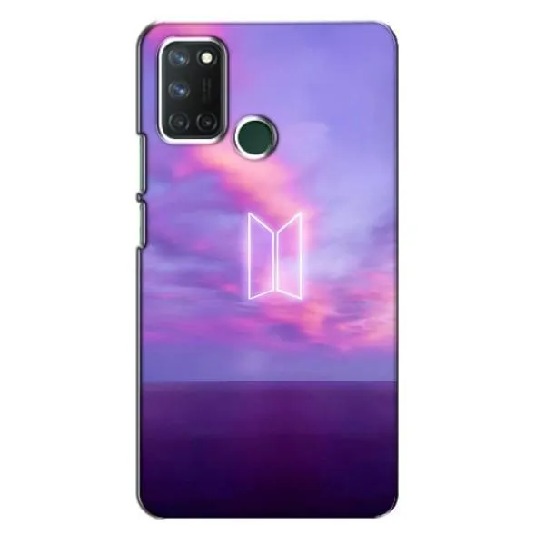 Чохол з принтом «BTS логотип» для Realme 7i Чохол з принтом «BTS логотип» для Realme 7i