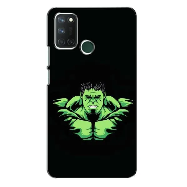 Чохол з принтом «Зелений Халк» для Realme 7i