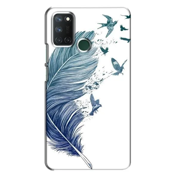 Чохол з принтом «Перо» для Realme 7i