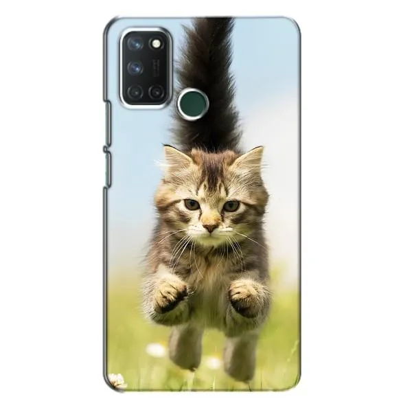 Чохол з принтом «Прижок кота» для Realme 7i Чохол з принтом «Прижок кота» для Realme 7i