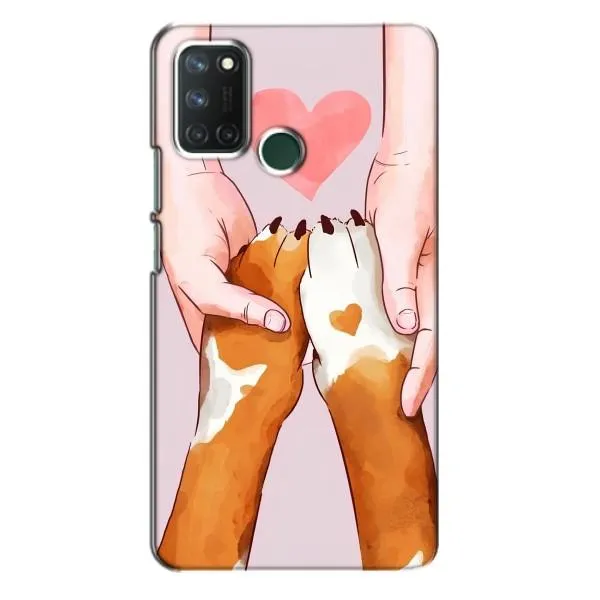 Чехол с принтом «Любовь к собакам» для Realme 7i Чехол с принтом «Любовь к собакам» для Realme 7i
