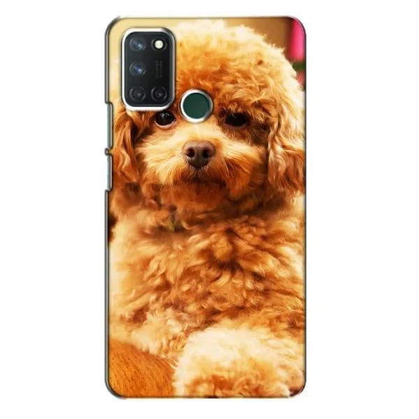 Чехол с принтом «Щенок Бишон» для Realme 7i Чехол с принтом «Щенок Бишон» для Realme 7i